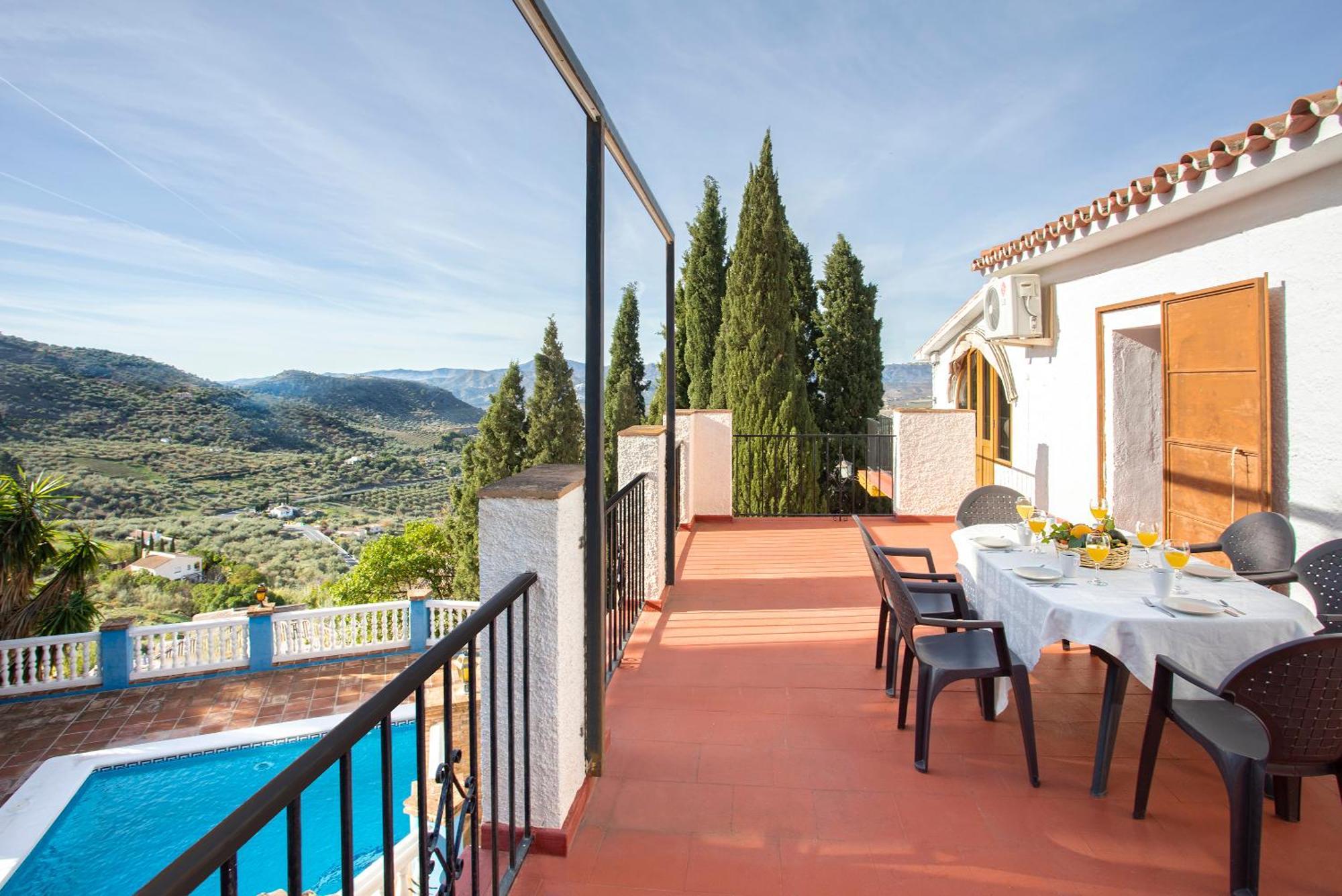 Casa Jardin Del Olivar Con Piscina Privada Alcaucin Exterior photo