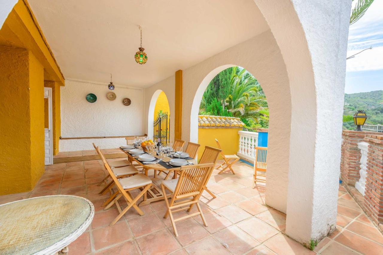Casa Jardin Del Olivar Con Piscina Privada Alcaucin Exterior photo