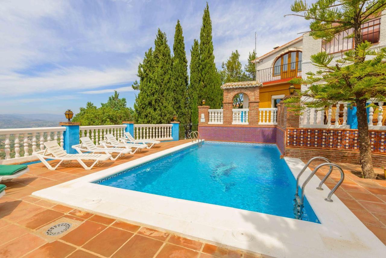 Casa Jardin Del Olivar Con Piscina Privada Alcaucin Exterior photo