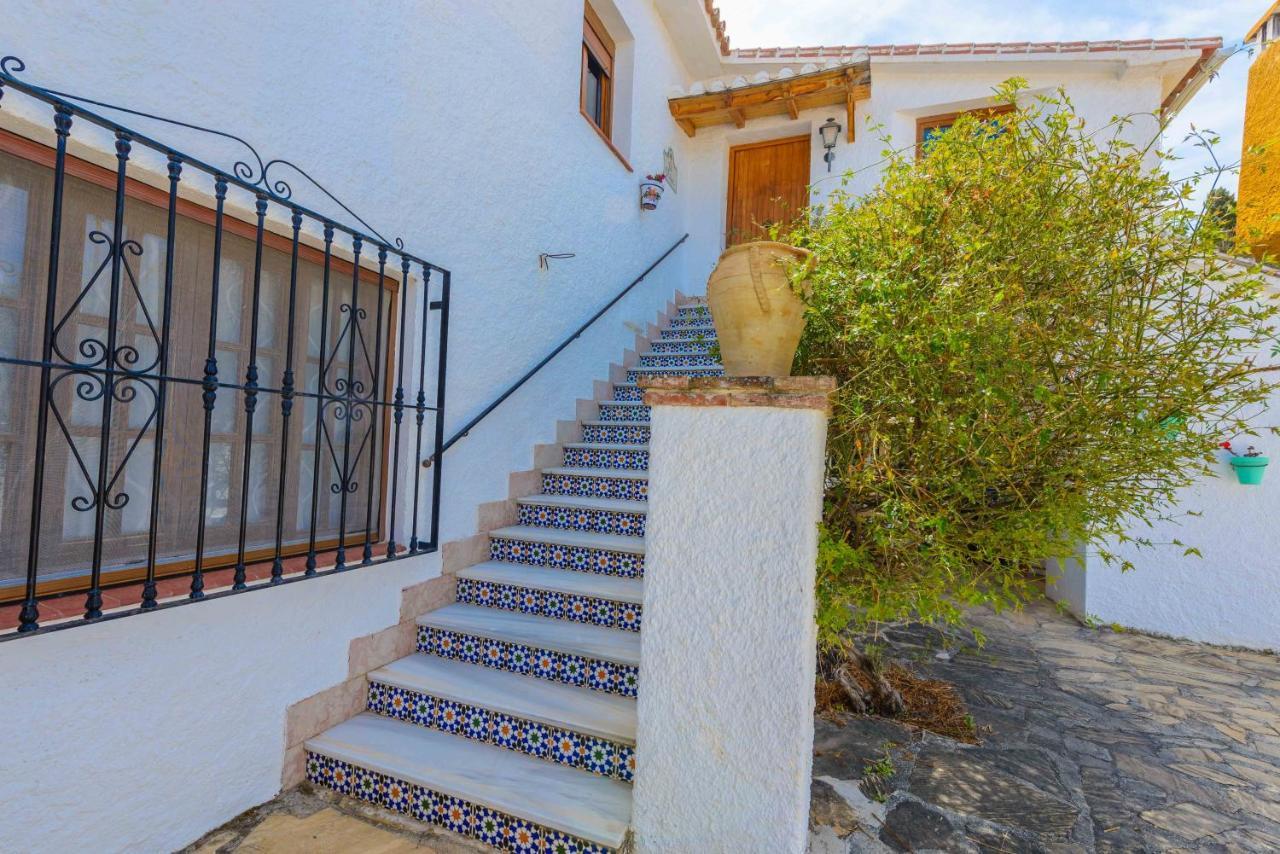 Casa Jardin Del Olivar Con Piscina Privada Alcaucin Exterior photo