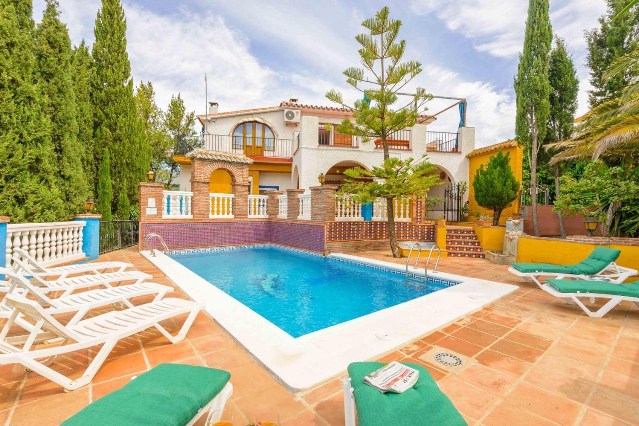 Casa Jardin Del Olivar Con Piscina Privada Alcaucin Exterior photo