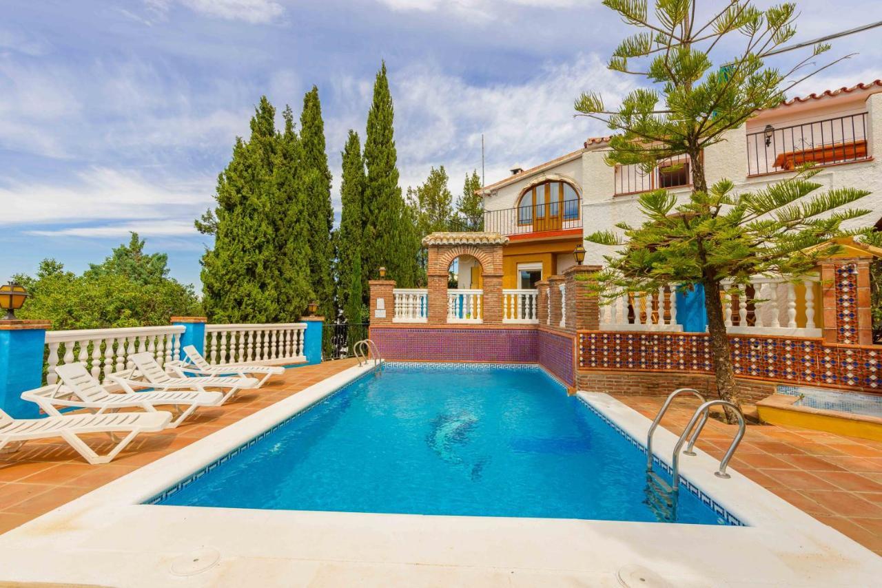 Casa Jardin Del Olivar Con Piscina Privada Alcaucin Exterior photo