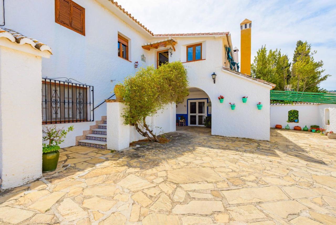 Casa Jardin Del Olivar Con Piscina Privada Alcaucin Exterior photo