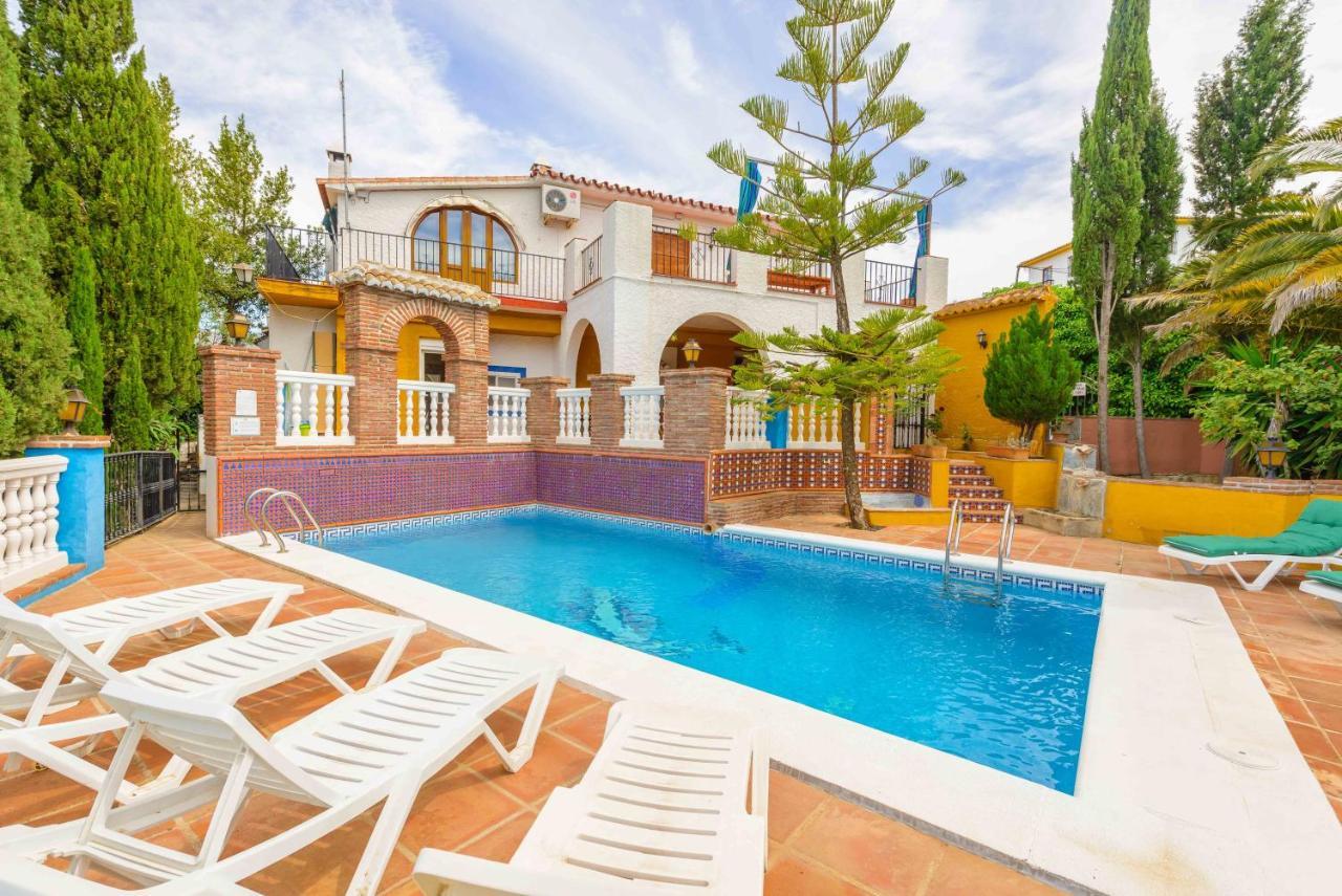 Casa Jardin Del Olivar Con Piscina Privada Alcaucin Exterior photo