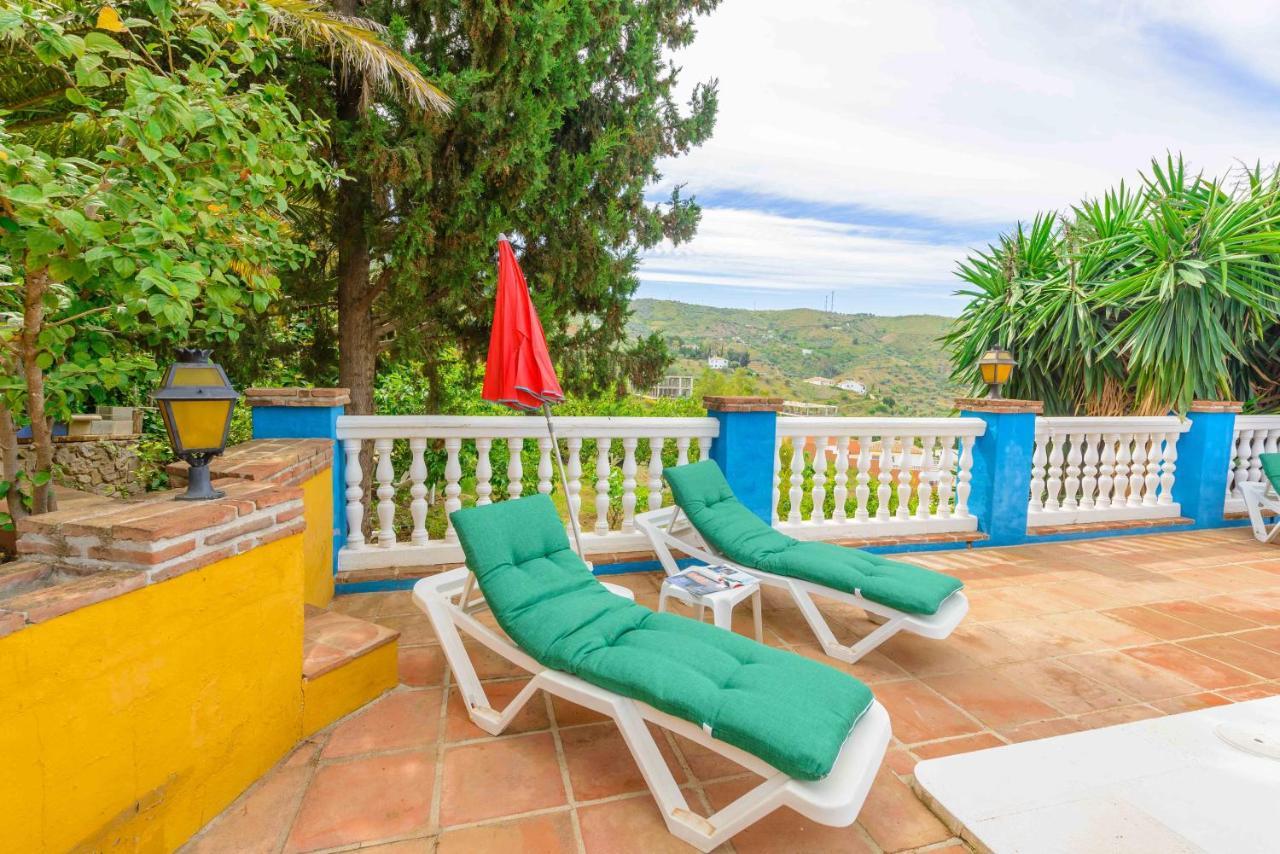 Casa Jardin Del Olivar Con Piscina Privada Alcaucin Exterior photo